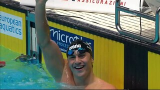 Europei di nuoto in vasca corta - Martinenghi oro nei 100 rana uomini - 04 11 2021 - RaiPlay