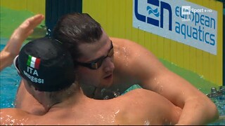 Europei di nuoto in vasca corta - Miressi argento nei 100 stile uomini - 07 11 2021 - RaiPlay