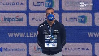 Europei di nuoto in vasca corta - Il podio d'oro di Paltrinieri negli 800 stile - 07 11 2021 - RaiPlay