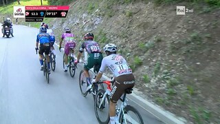 Giro d'Italia 2022 - 19a tappa - Il temibile Kolovrat spezza il gruppo dei fuggitivi - RaiPlay