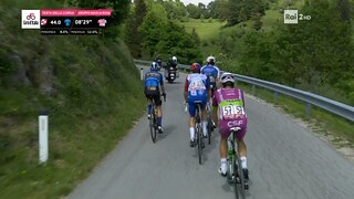 Giro d'Italia 2022 - 19a tappa - Costante il vantaggio dei fuggitivi a 8' - RaiPlay