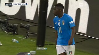 Gol di Gnonto, Germania - Italia 5-1 - 14/06/2022 - RaiPlay