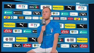 Intervista a Tommaso Pobega dopo Italia - Germania 04/06/2022 - RaiPlay
