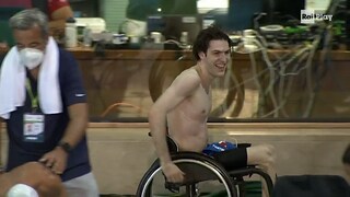 Nuoto - Mondiali paralimpici 2022 - Oro per Antonio Fantin nei 100 stile S6 - 13 06 2022 - RaiPlay