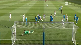 Gol di Vilhjalmsdottir, Italia - Islanda 0-1 - Euro 2022 - Campionati Europei femminili di calcio - 14 07 2022 - RaiPlay