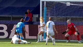 Gol di Bergamaschi, Italia - Islanda 1-1 - Euro 2022 - Campionati Europei femminili di calcio - 14 07 2022 - RaiPlay