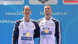 Europei di Nuoto - Nuoto Artistico - Nuovo trionfo per Giorgio Minisini e Lucrezia Ruggiero - RaiPlay