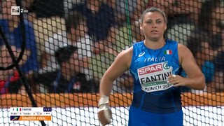 Europei di Monaco - Atletica - Bronzo per Fantini nel martello femminile 17/08/2022 - RaiPlay