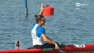 Europei di Monaco 2022 - Canoa velocità - Argento per Susanna Cicali nel K1 5000 femminile - 21/08/2022 - RaiPlay