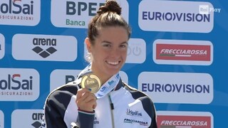 Europei di Nuoto 2022 - Nuoto - Bronzo per Giulia Gabbrielleschi - 20/08/2022 - RaiPlay