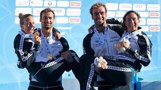 Europei di Nuoto - Nuoto Acque libere - Oro per l'Italia nella staffetta mista 4x1250 - 21/08/2022 - RaiPlay