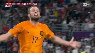Mondiali di calcio Qatar 2022 - Gol di Blind , Paesi Bassi - USA - 2-0 - 03 12 2022 - RaiPlay