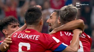 Mondiali di calcio Qatar 2022 - Gol di Vargas, Costa Rica - Germania - 2-1 - 01 12 2022 - RaiPlay