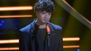 Sanremo 2023 serata finale Leo Gassmann canta 'Terzo cuore' - RaiPlay