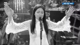 Carolina Rey - Nada canta " Ma che freddo fa " - Tale e Quale Sanremo 25/02/2023 - RaiPlay