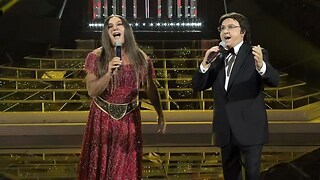Paolantoni & Cirilli - Romina e Albano cantano " Felicità " - Tale e Quale Sanremo 18/02/2023 - RaiPlay