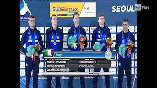 Short Track: Mondiali di Seoul 2023 - Argento azzurro nella staffetta maschile - RaiPlay