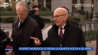 La Vita in diretta. Rupert Murdoch, a 92 anni il quinto matrimonio - RaiPlay