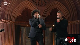 Francesco Renga e Nek cantano "l'infinito piu' o meno" - con il cuore nel nome di francesco - 30/05/2023 - RaiPlay
