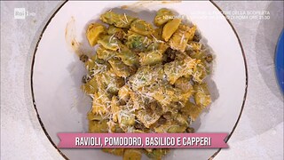 Ravioli con coulis di pomodoro e capperi - È sempre mezzogiorno - 28/09/2023 - RaiPlay