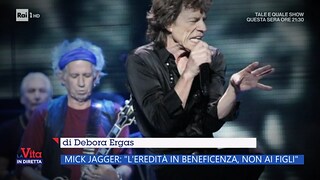 La Vita in diretta. Mick Jagger: "Il mio tesoro da 500milioni di dollari in beneficenza" - RaiPlay