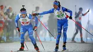 Biathlon - Mondiali 2024 - Impresa di Vittozzi e Giacomel, argento nella staffetta - 15 02 2024 - RaiPlay
