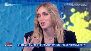 La Vita in diretta. "Non sono più invincibile", Chiara Ferragni e il ritorno in tv - RaiPlay