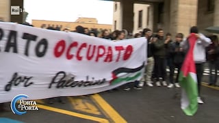 Porta a porta. Università, le protesta degli studenti contro Israele - RaiPlay