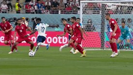 Gol di Saka, Inghilterra - Iran 4-0 - RaiPlay